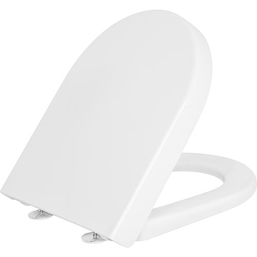 WC-Sitz Villeroy & Boch Subway 2.0 Standard mit Quick Release, Scharnier Edelstahl 9M68Q101