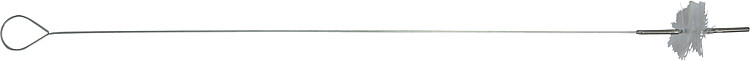 Heizkesselbürste mit Federstahlstiel 700x22x60mm, passend für Buderus Gasthermen
