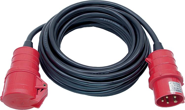 CEE-Verlängerungsleitung 16A, 5x2,5mm², 10m