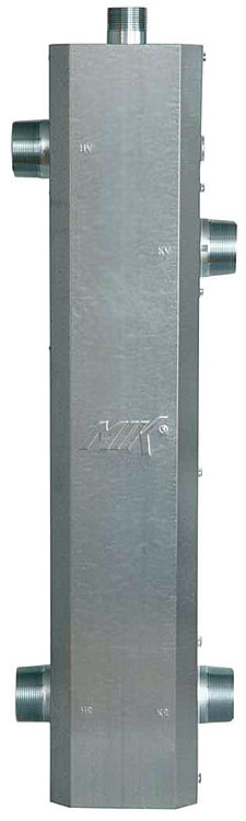 Hydraulische Weiche Typ HW 80/570A 2 AG, inkl. Entlüftung