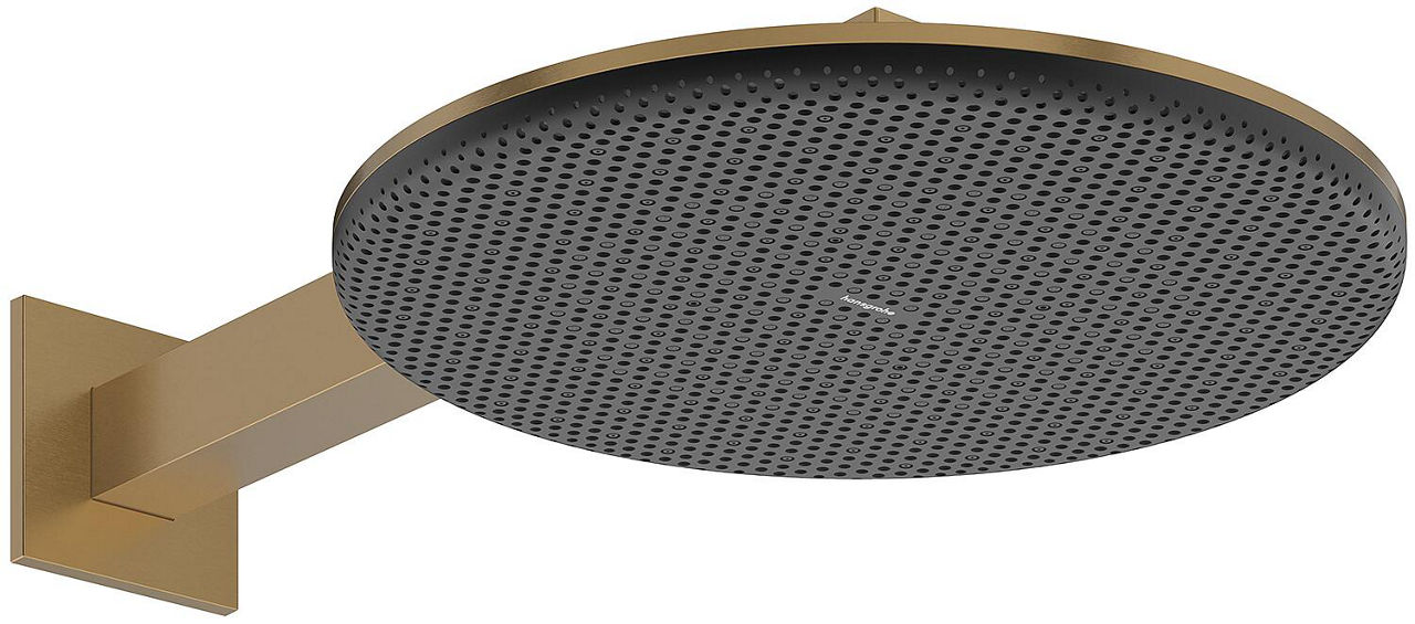 Kopfbrause Hansgrohe Raindance Alive S 300 2jet mit Brausearm Burshed Bronze