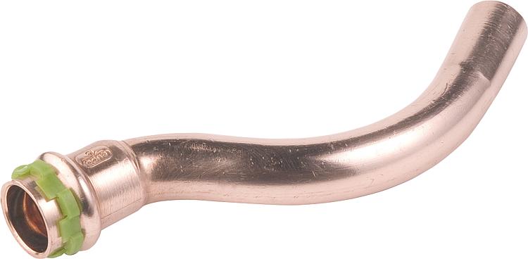 Kupfer Pressfitting V-Kontur Überspringbogen i/a Ø 15 mm Typ P5086
