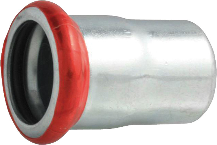 C-Stahl Pressfitting M-Kontur Kappe (i) 22 mm