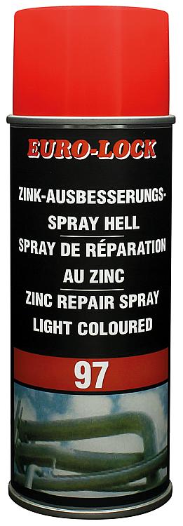 Zink Ausbesserungs-Spray hell EURO LOCK LOS 97 400ml Sprühdose