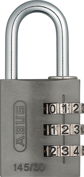 Aluminium Vorhangschloss Typ 145/40 titanium ABUS