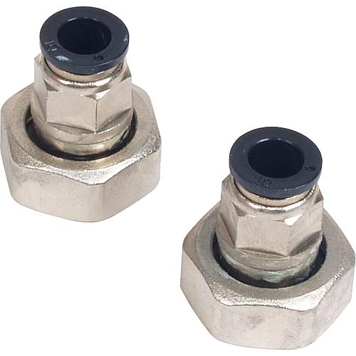 Anschlußverschraubung EVENES Slim 3/4" x 10mm ein Steckanschluß
