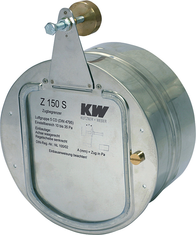 K+W Zugbegrenzer Reglerklappe Z 150 S, Ø 150 mm