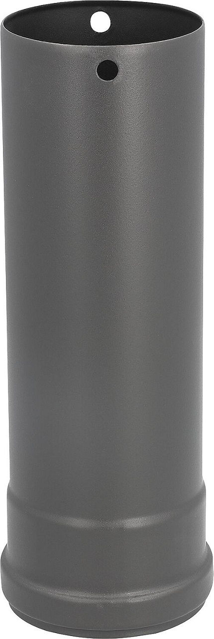 Pellet-Abgasrohr DN 80, schwarz emailliert, L 250 mm