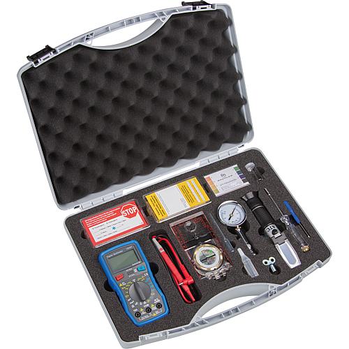 Bachler Solarprüfkoffer mit Handrefraktometer  Kompass Multimeter  Prüfstreifen