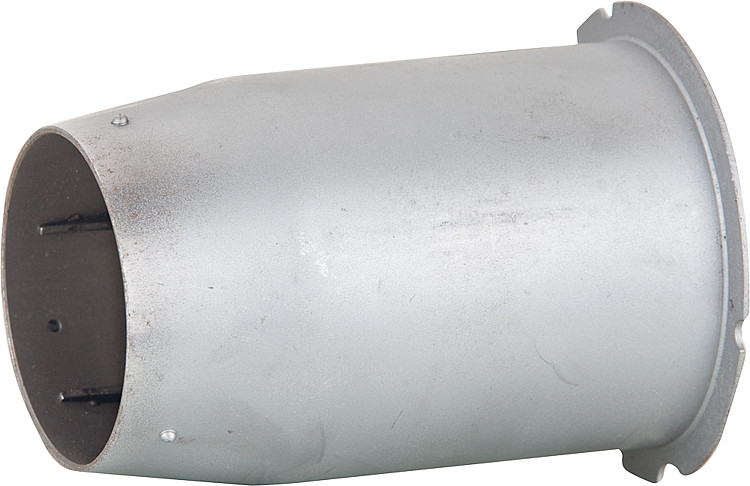 Flammrohr Hansa 1000887 ersetzt 1313 passend für HMV Brennerrohr Stahl 124 mm Länge