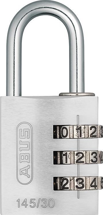 Aluminium Vorhangschloss Typ 145/20 silber