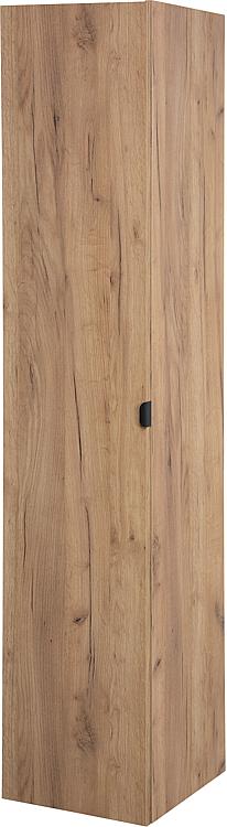 Hochschrank Serie LOSSA 1 Türe Anschlag links asteiche cortina 350x1625x370mm