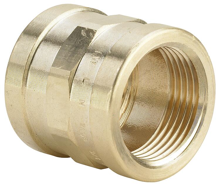 Rotguss Gewindefitting Muffe Typ 3270 11/4" IG Viega