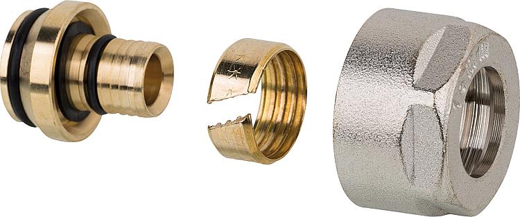 Klemmringverschraubung für Verbundrohr 3/4" x 14 x 2,0 VPE = 2Stück