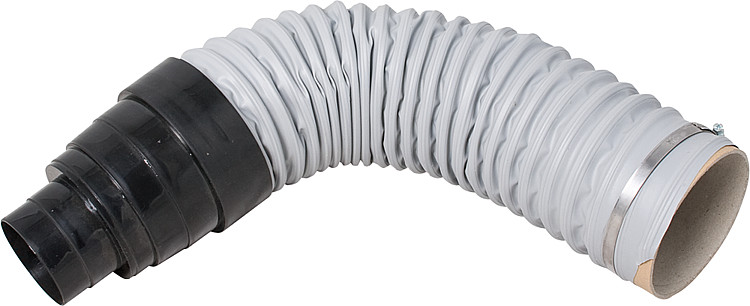98_002_02_ws Universalschlauch DN 125 flexibel inkl. Schlauchschelle Länge 0,50 m