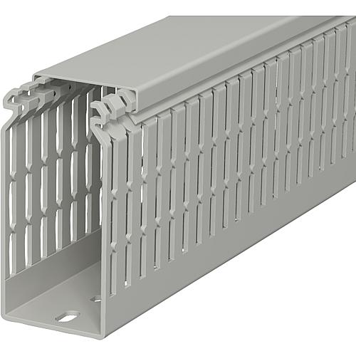 Verdrahtungskanal LKV/N 100100 Länge 2000mm, steingrau, VPE = 8 Meter
