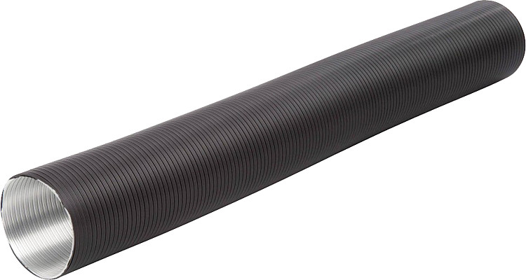 Alu-Flexrohr schwarz
