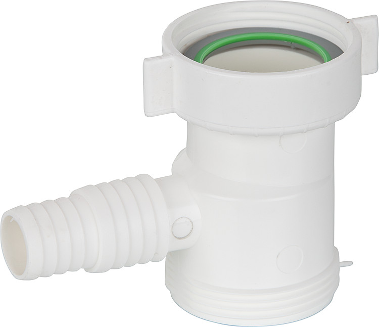 Anschlußstück 1 1/2" PP mit Schlauchanschluß