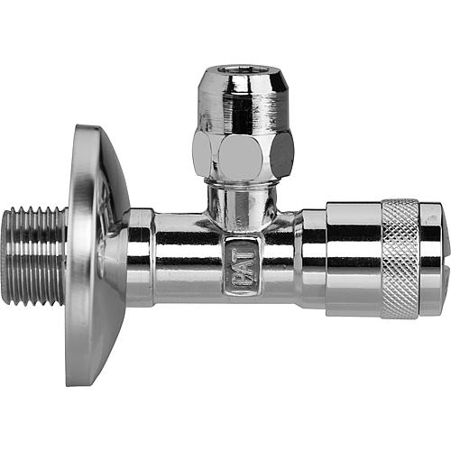 Eck-Ventil mit Filter DN 15 x DN 10 (1/2 x 3/8)