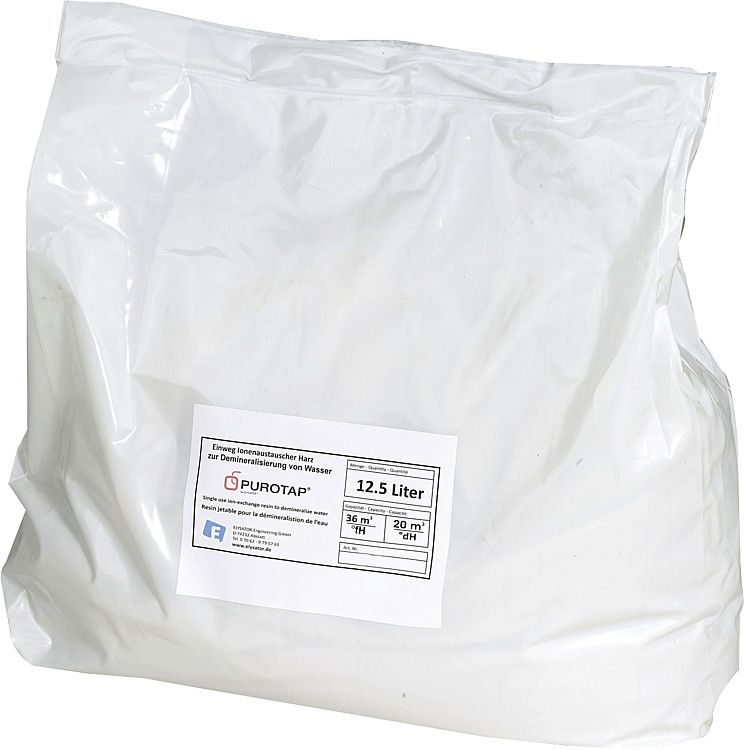 Elysator Ionenaustauschharz Purotap 12 u. easy WS 1 x 12,5l