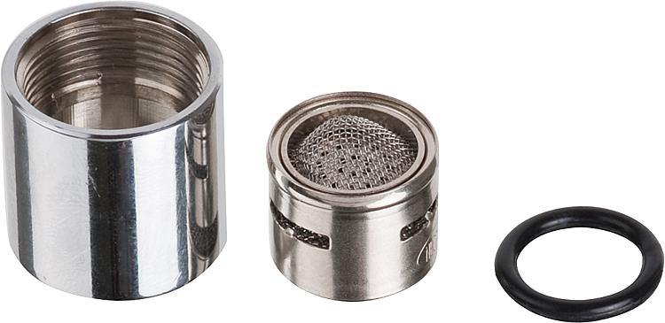 Design Strahlregler mit Sondergewinde M16 x 1 IG, D = 19,0 mm