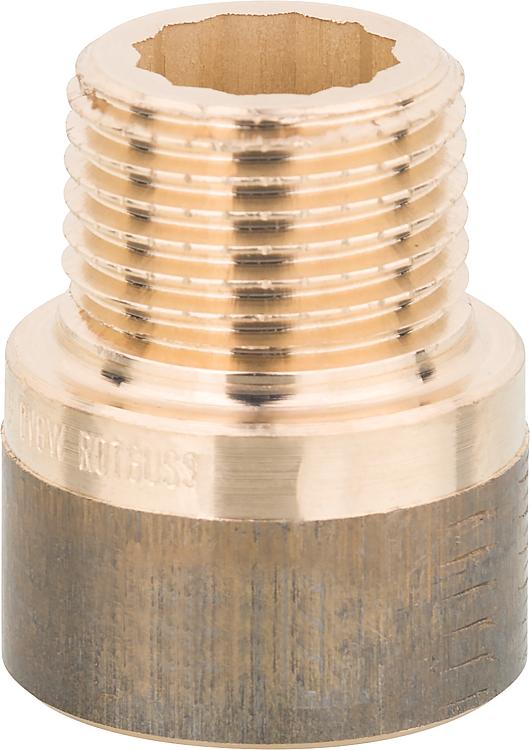 Hahnverlängerung Rotguss 3/4" x 12,5mm