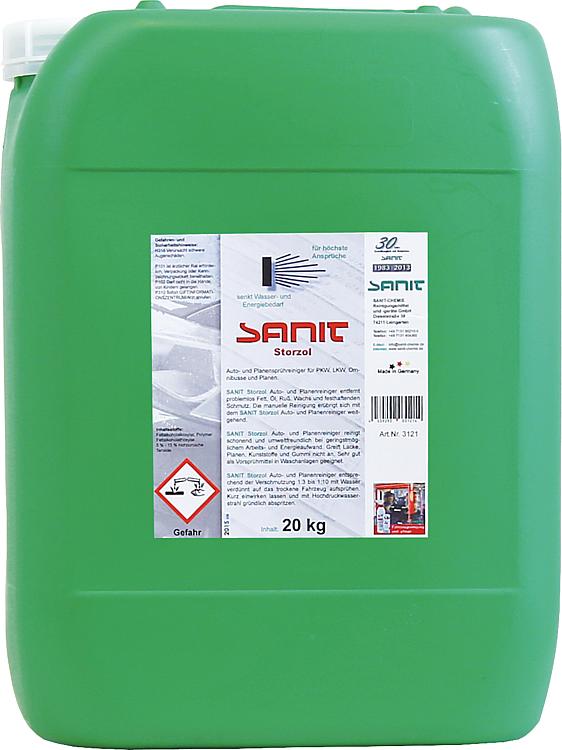 Auto- und Planensprühreiniger SANIT Storzol 20kg Kanister