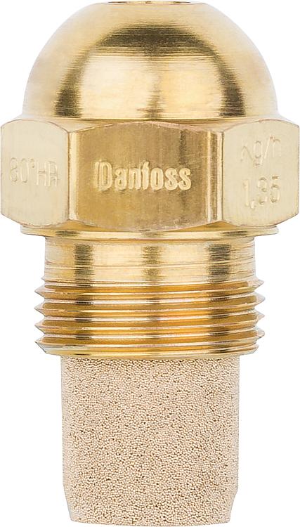 Brennerdüse Danfoss 0,42/80° HR Messing Rundkopfdüse Öldüse Düse
