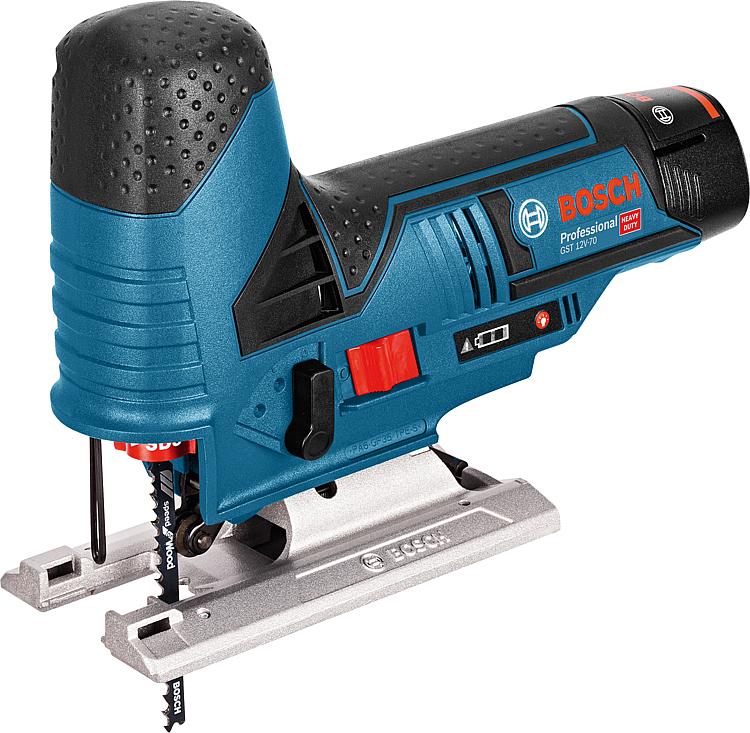Akku-Stichsäge BOSCH 12V GST 12V-70 2 x 3,0 Ah Akkus und Ladegerät