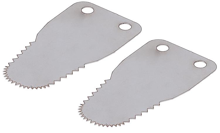 Ersatzklingen für Reinigungsspachtel, zickzack (VPE = 2 Stück)