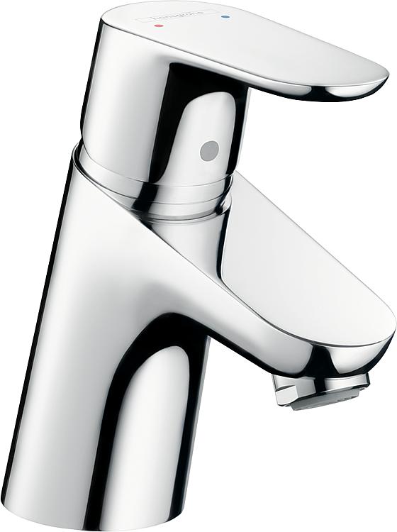 Waschtischmischer Hansgrohe Focus Ausladung 101 mm chrom