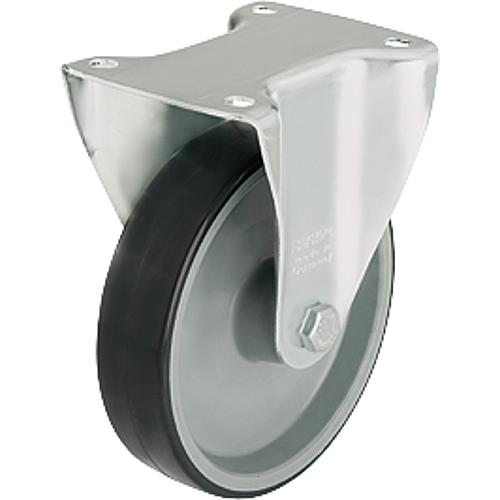 Bockrolle Polyurethan Palettengröße 100x85mm, Rad d=100mm,Tragfähigkeit 150kg