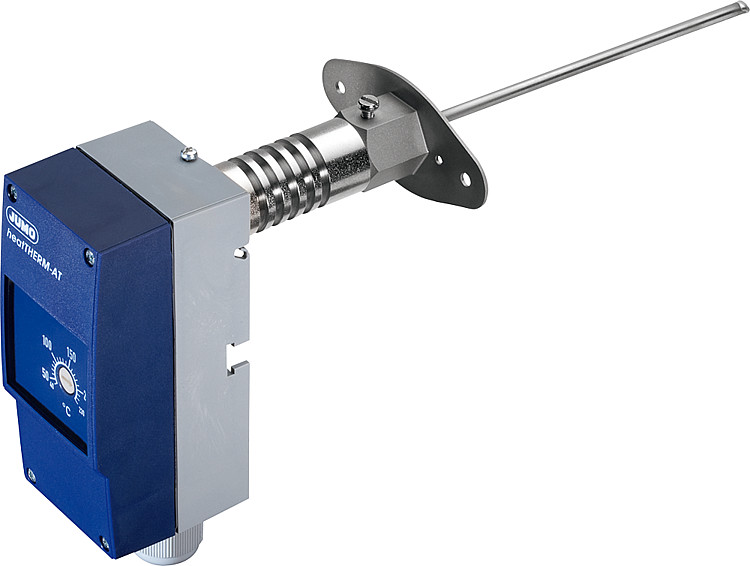 Jumo Abgas-Temperaturwächter mit Flanschhülse Typ 60003390 heatTHERM AT, +20..2