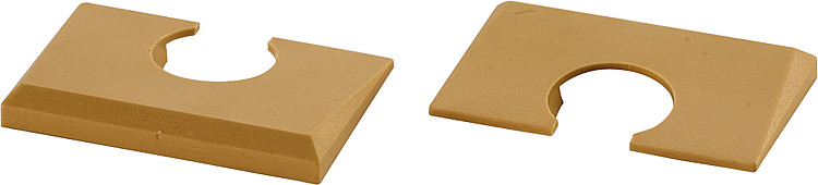Abdeckrosette 12mm Buche f.SL