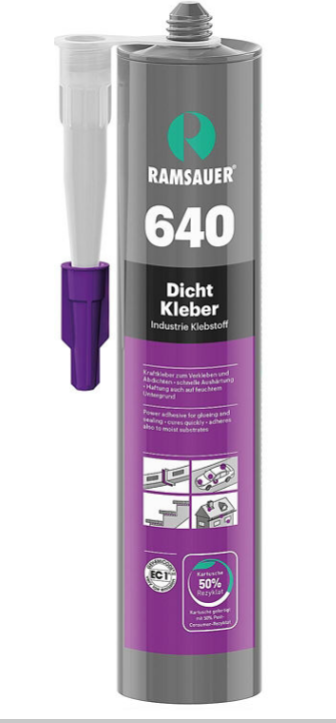 Ramsauer Hybrid-Klebstoff RAMSAUER Dichtkleber 640 [weiß] 310ml Kartusche