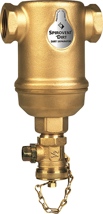 Schlammabscheider Spirotrap Schlamm 11/2 waagrechten Einbau!