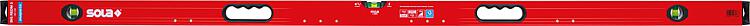 Aluminium-Wasserwaage Sola BIG RED M, 1800 mm, 3 Libellen