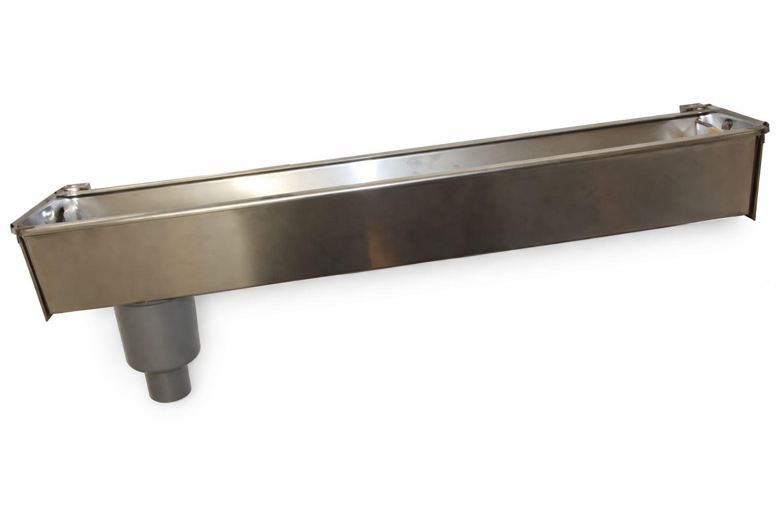 Wasser Verteilerstation Ablaufrinne 5 Abgänge Edelstahl 700 mm Rinne Wasserrinne