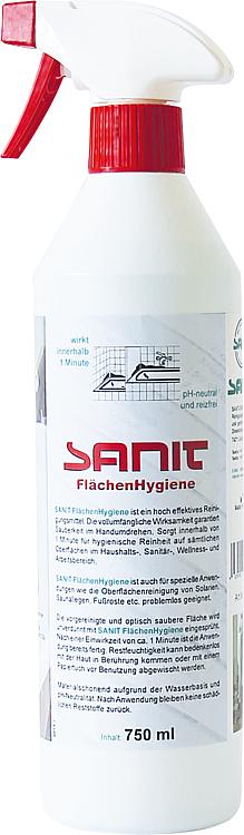 SANIT FlächenHygiene Karton á 20 Flaschen je 100ml