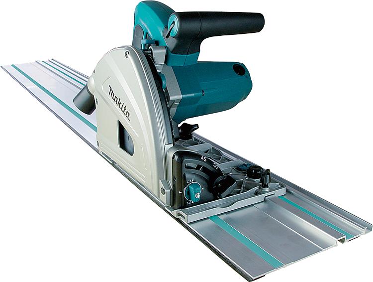Tauchsäge Makita SP6000J1 mit Führungsschiene, 1300W,  4,4Kg