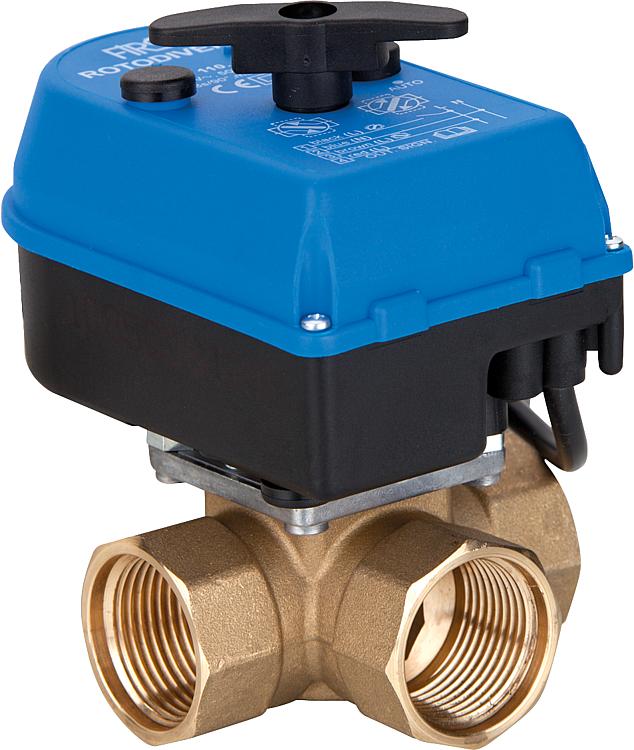 First Rotodivert 3-Wege Umschaltventil 1" Typ EMV 110 F3L