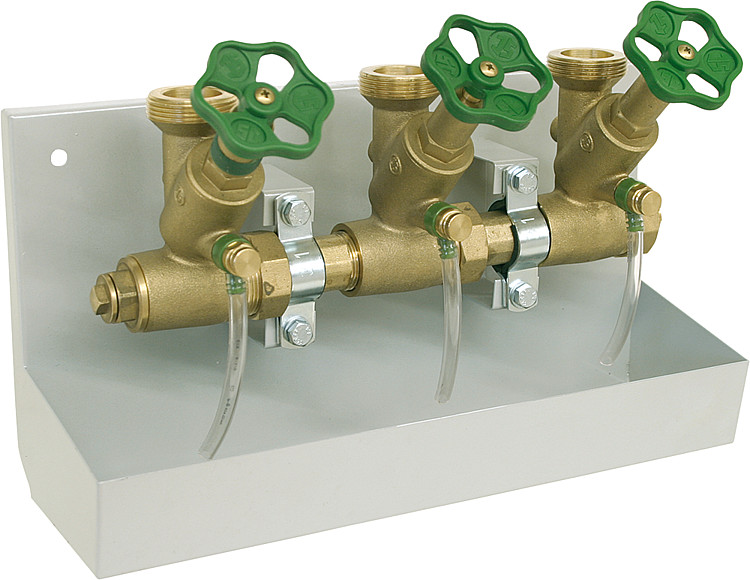 Schlösser Kompaktverteilerstation 1" Zulauf 11/4" 4 Abgänge mit Entleerrinne Verteiler Wasser