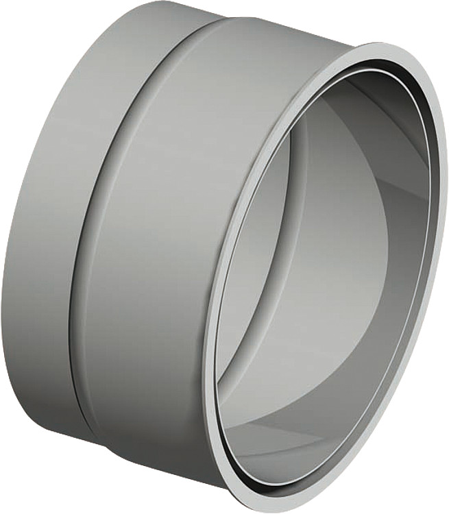 Doppeltes Wandfutter DN 113