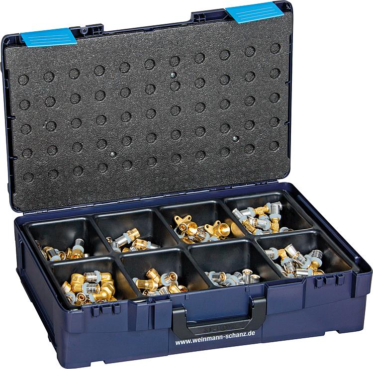 Fitting Box Evenes Press TH Kontur 80-teilig, Ø 20 mm in WS XL-Box