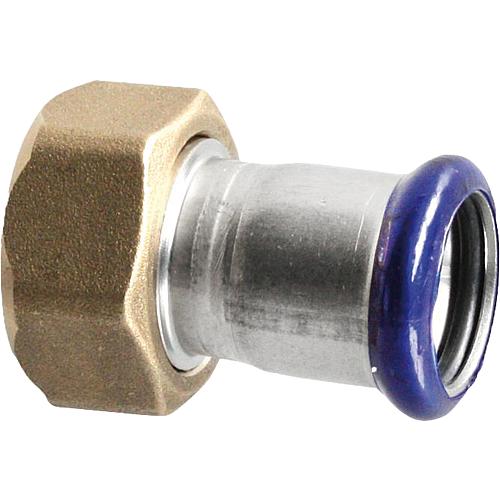 Edelstahl Pressfitting M-Kontur Anschlussverschr. Ø 15x DN32 (1 1/4")