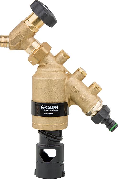 Caleffi Systemtrenner Ba Typ 580240, DN15 (1/2") AG mit Schlauchanschluss
