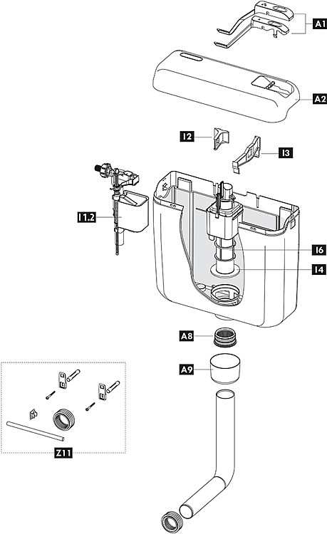 Füllventilhalter 1 Schwab 243282