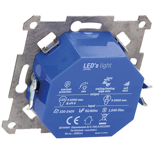 Universal Dimmer 3 - 250W Halogen-/LED-Lampen Wechselschaltung 190014
