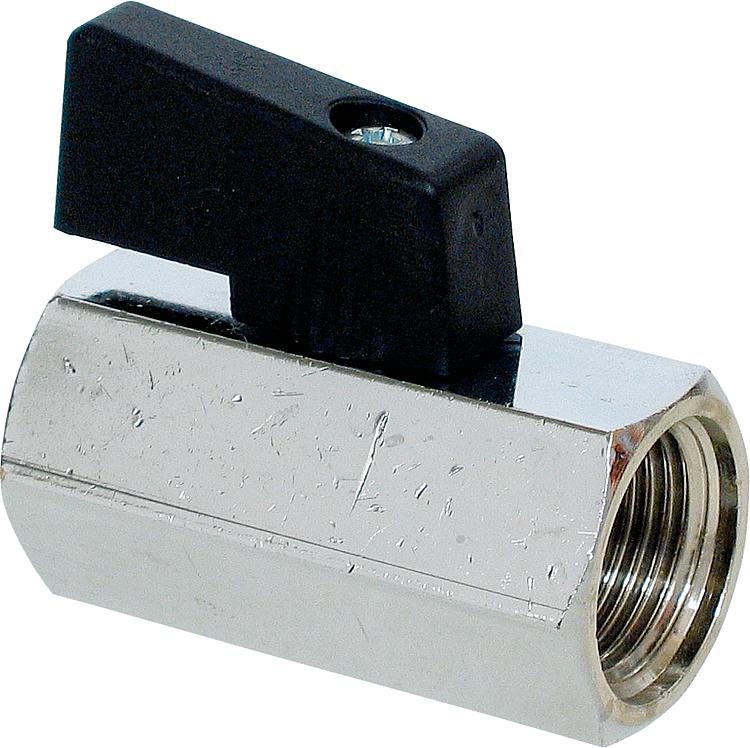 Mini Kugelhähne mit kurzem Hebel IGxIG 1/2"