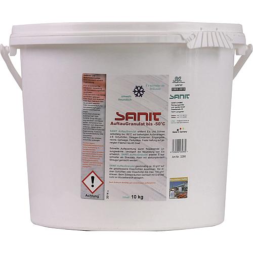 SANIT AuftauGranulat bis -50° C, 10kg Eimer